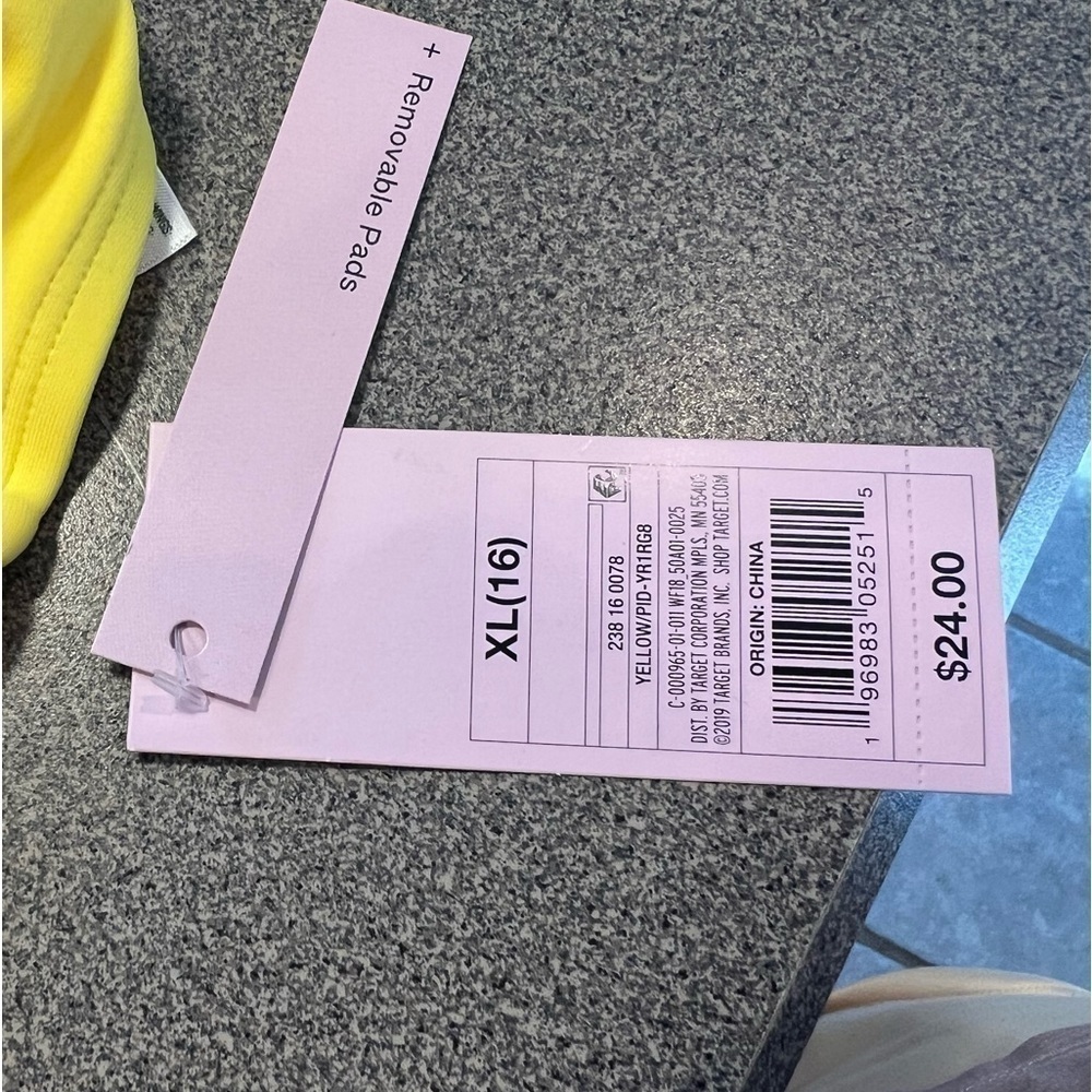 Target Bikini Top New With Tags XL - Picture 2 of 3